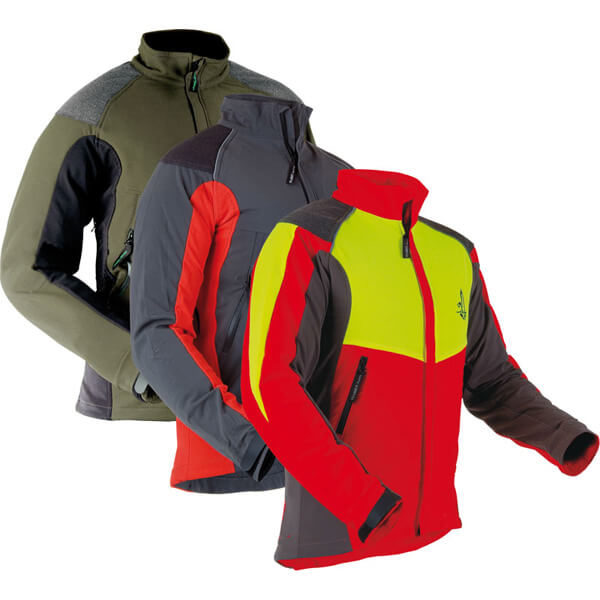 Pfanner Ventilation Jacket rot, grün, grau