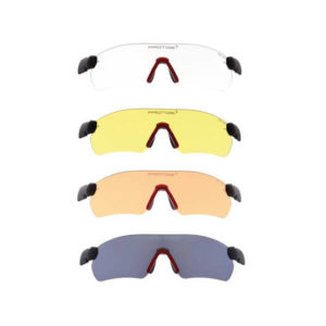 Protos® Integral Schutzbrille orange, gelb, klar, grau verspiegelt